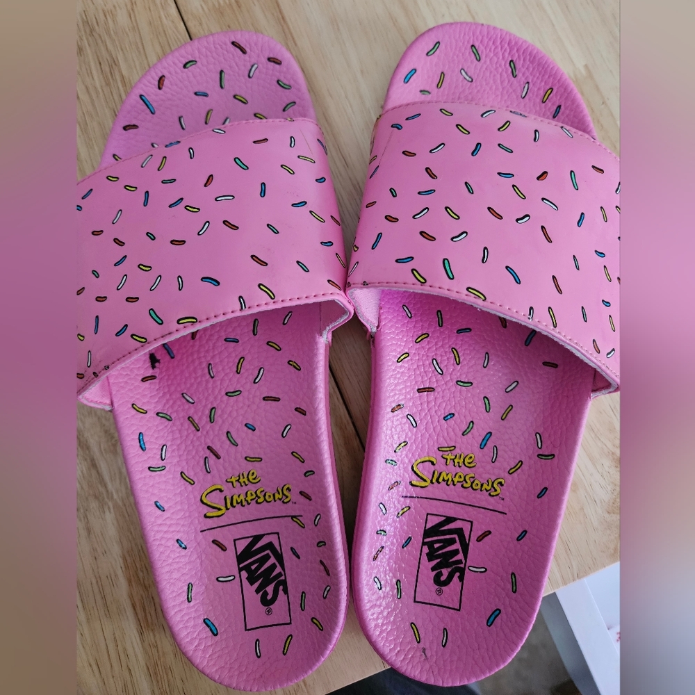 Vans Simpson Slides Donuts